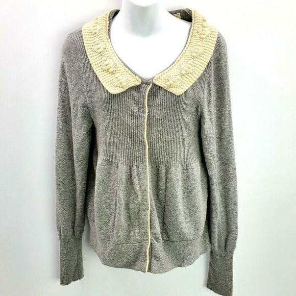 Anthropologie Sweaters - Anthropologie Sweater field and flower large wool